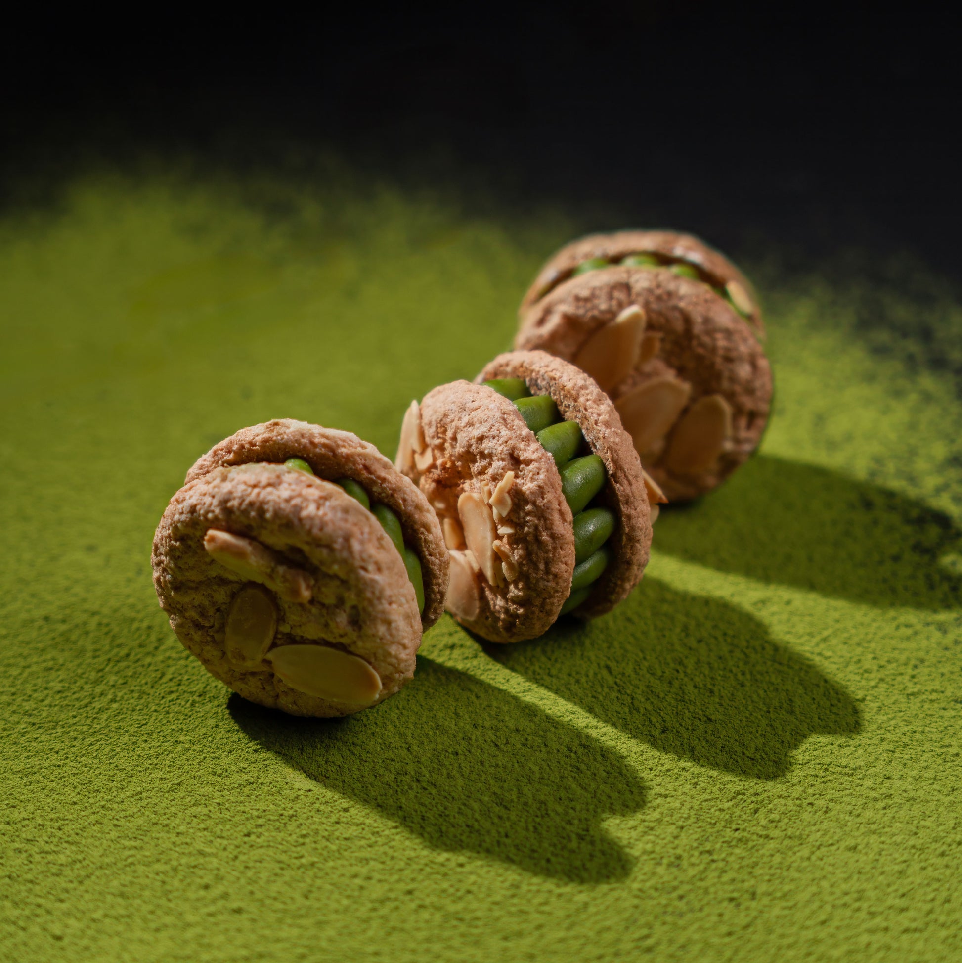 Matcha Dacquoise Sandwich