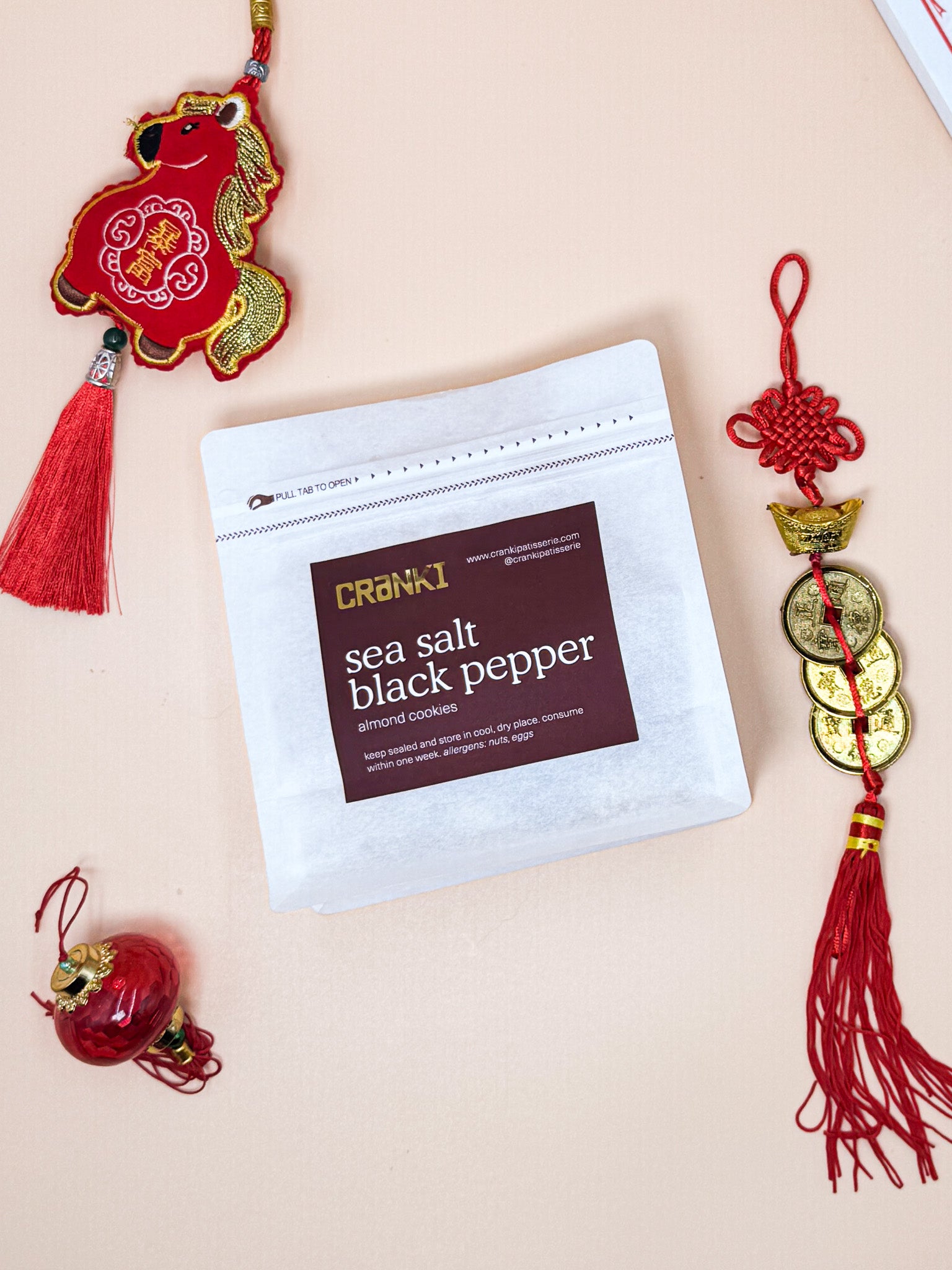 Sea Salt Black Pepper Almond Cookies