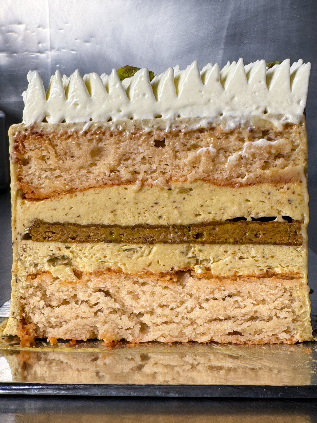 Roasted Double Pistachio Dacquoise