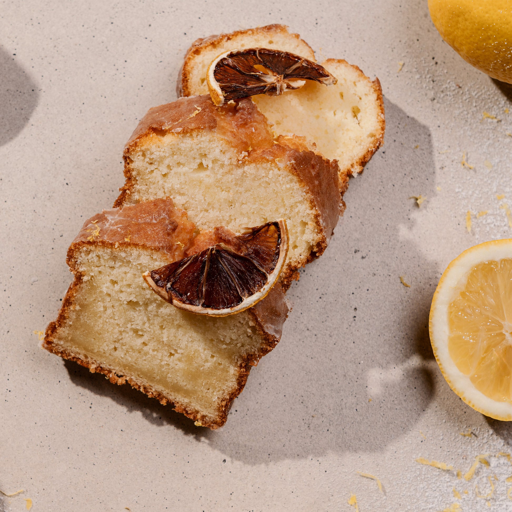 Salt Aged Lemon Pound Cake