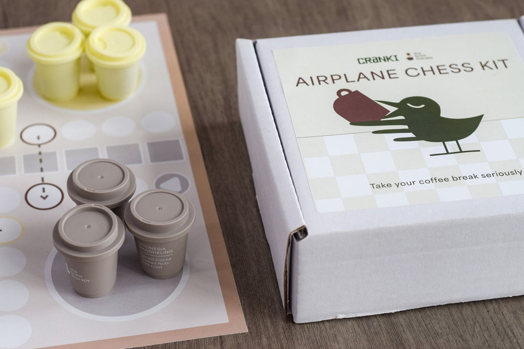 Coffee Airplane Chess Kit