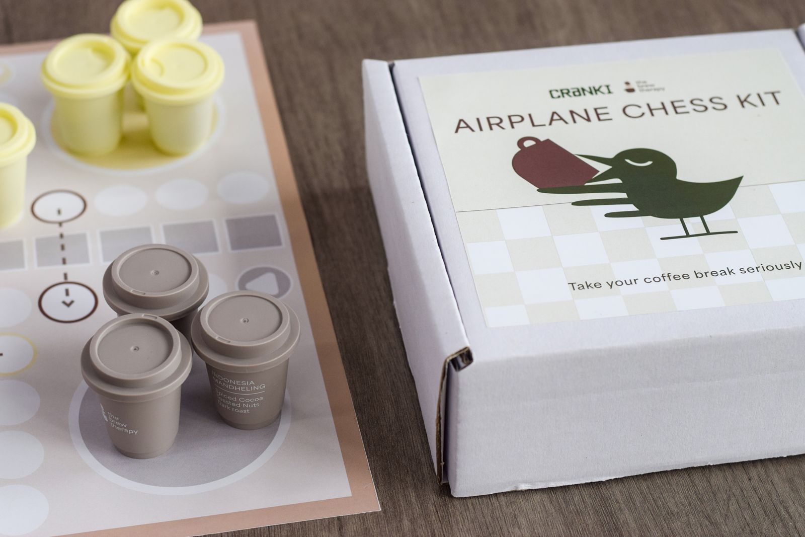 Coffee Airplane Chess Kit